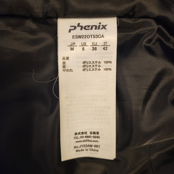 Phenix Women's formula ski jacket, white and grey - Picture 9 of 11